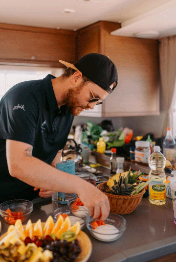yacht chef cookbook